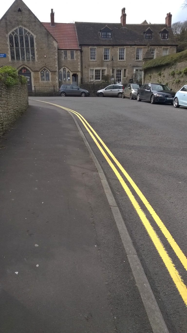 New double yellow lines and parking restrictions Frome Town Council