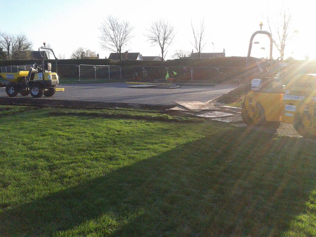 MUGA in the sunlight