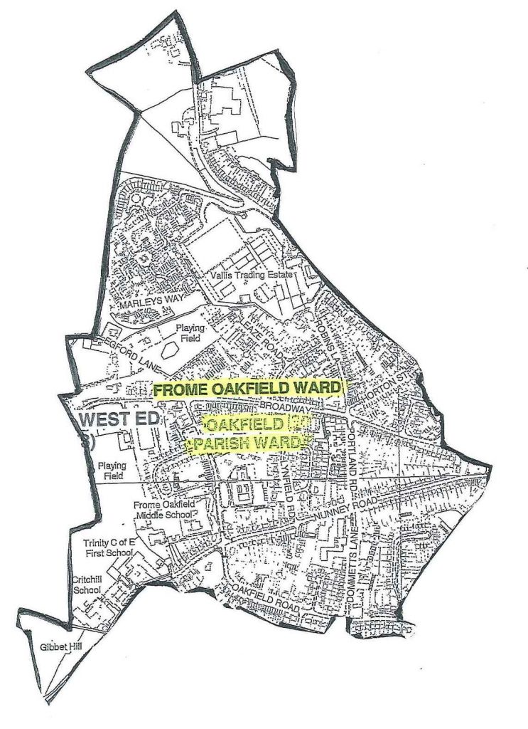 Ward map boundaries 