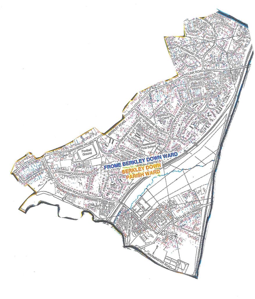 Ward map boundaries 