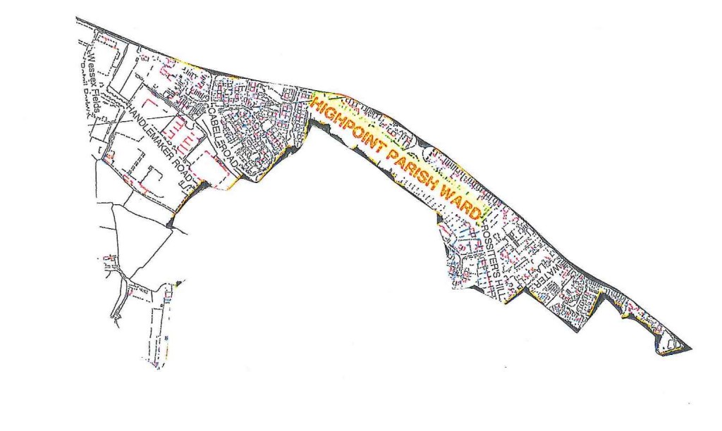 Ward map boundaries