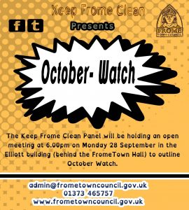 October watch event poster