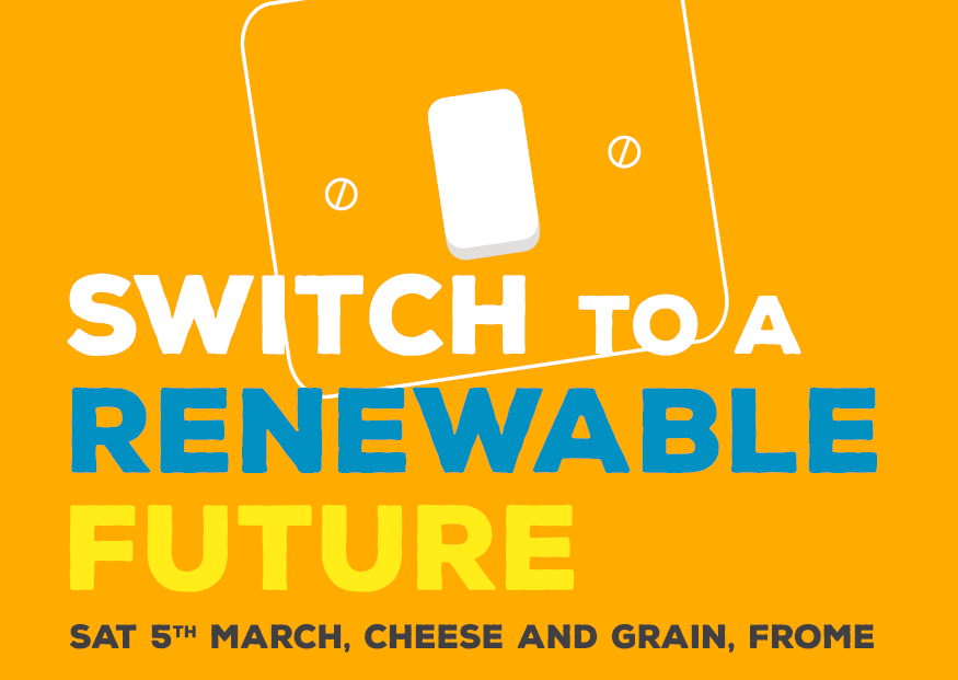 'switch to a renewable future' logo