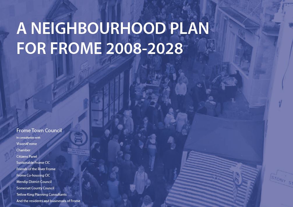 Cover of "Neighbourhood Plan for Frome 2008-2028"