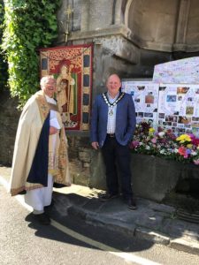 annual blessing of St. Aldhelm’s Spring