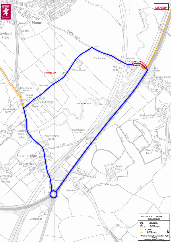 Feltham Hill road closure