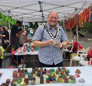 Mayor of Frome at the Children's Festival