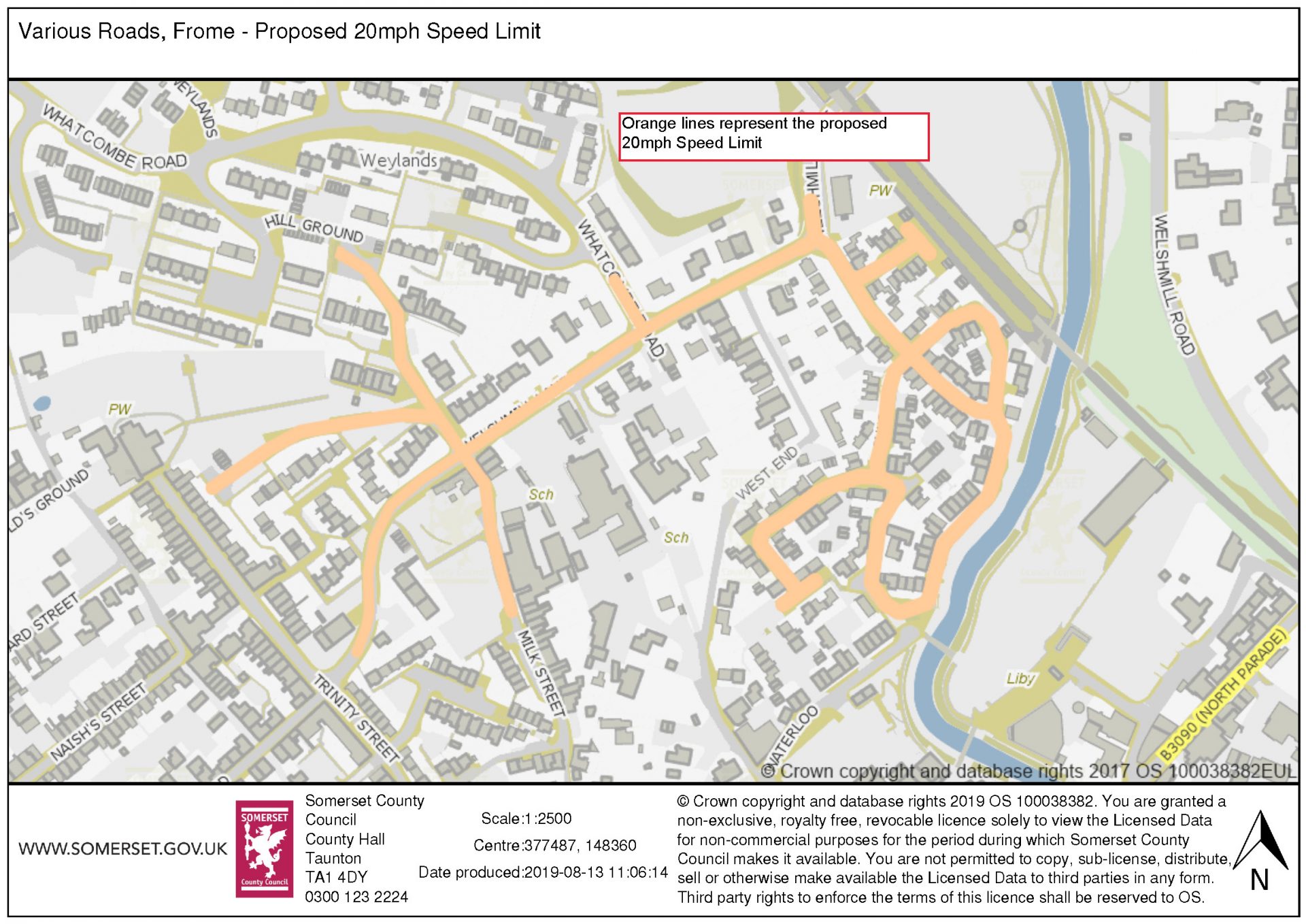 Proposed speed limit changes