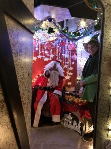 Father Christmas in his Grotto