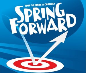 Spring forward logo