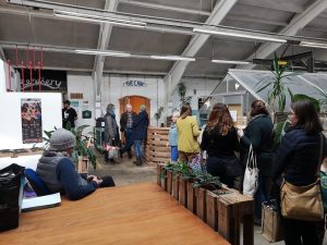 Queuing at the repair cafe