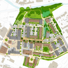 Saxonvale illustrative masterplan, available at planning link