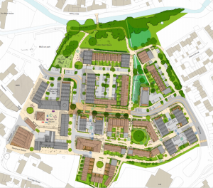 Saxonvale illustrative masterplan, available at planning link