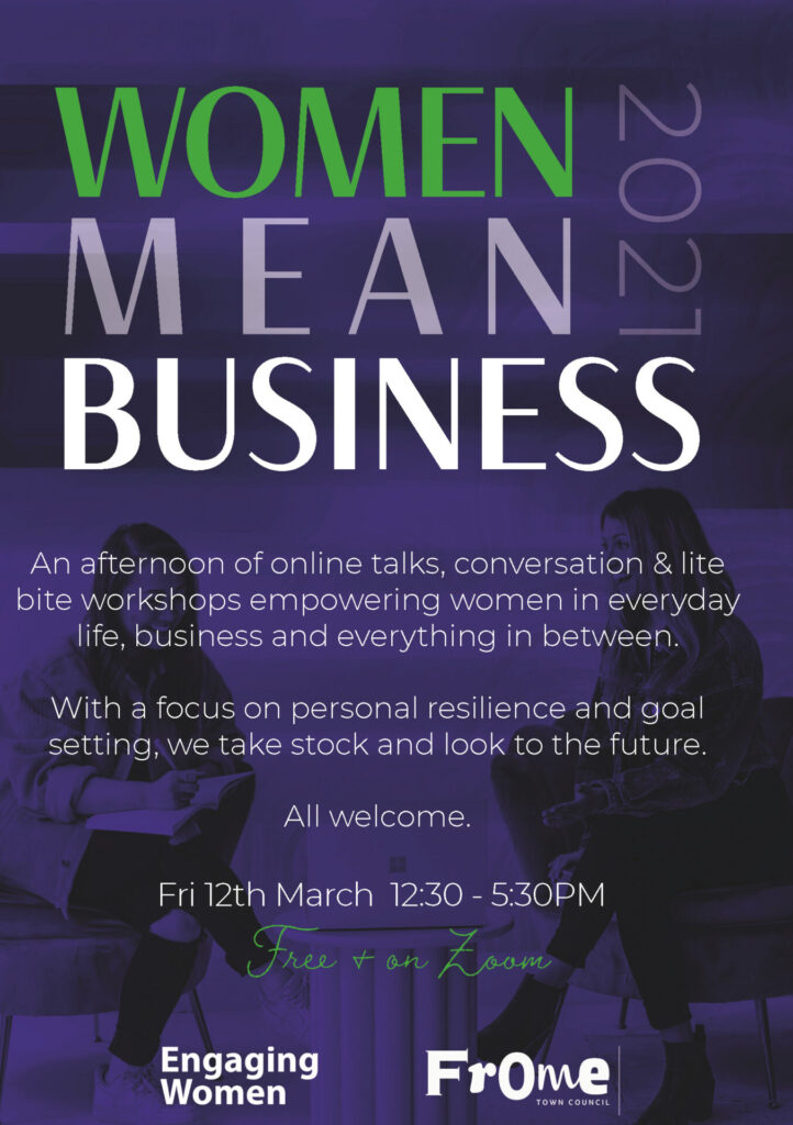 Women Mean Business Poster