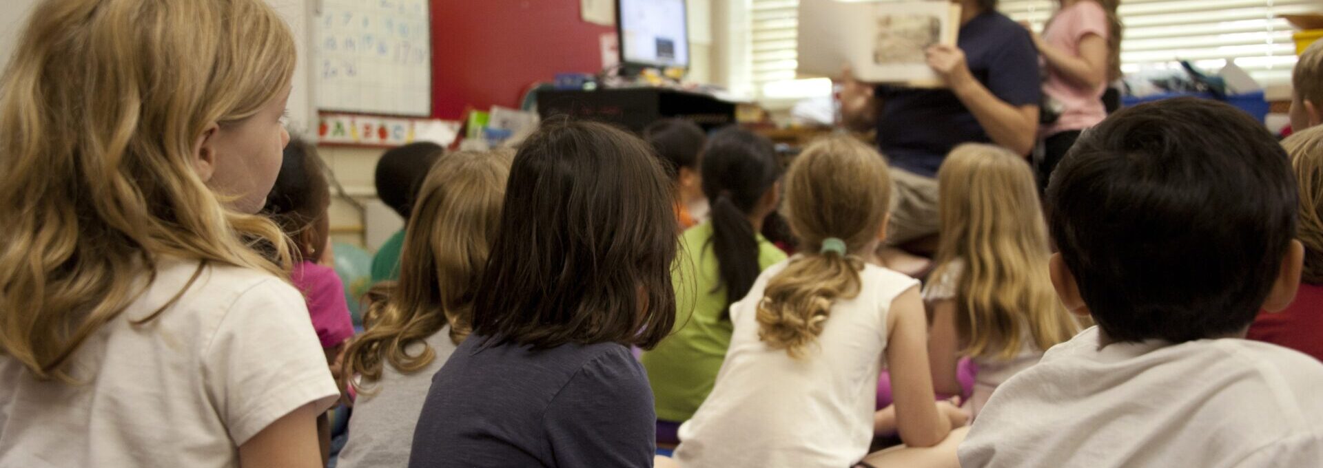 Children at school