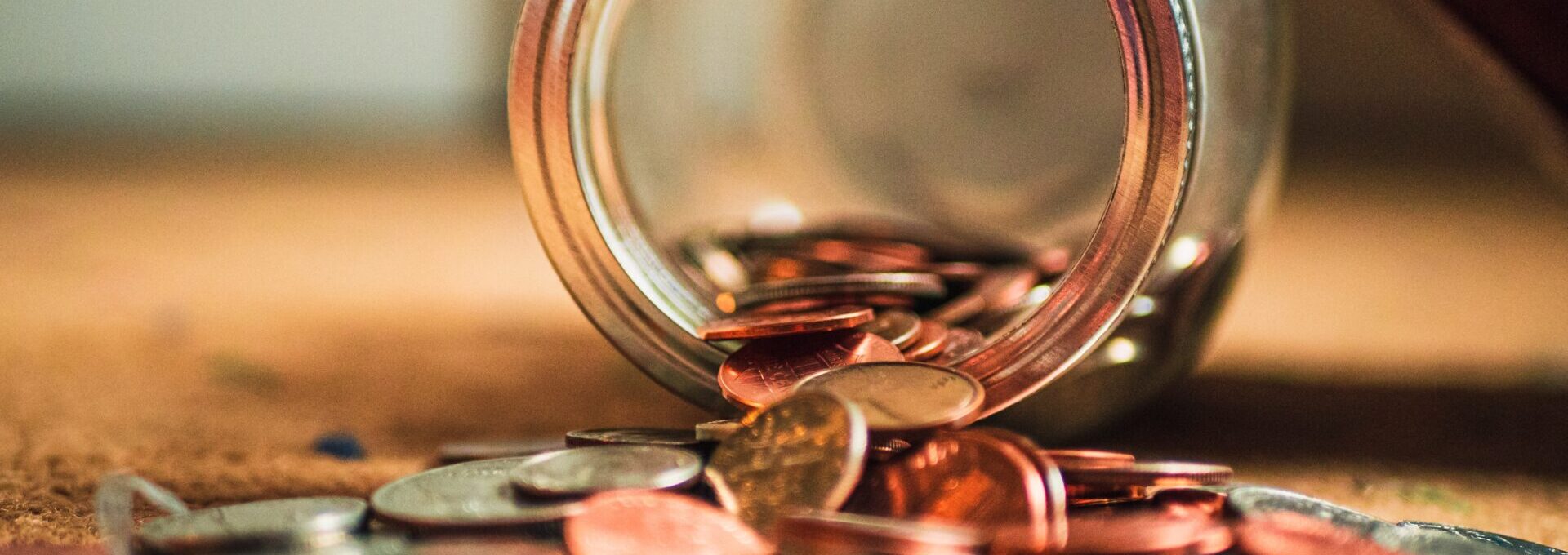 Jar of coins