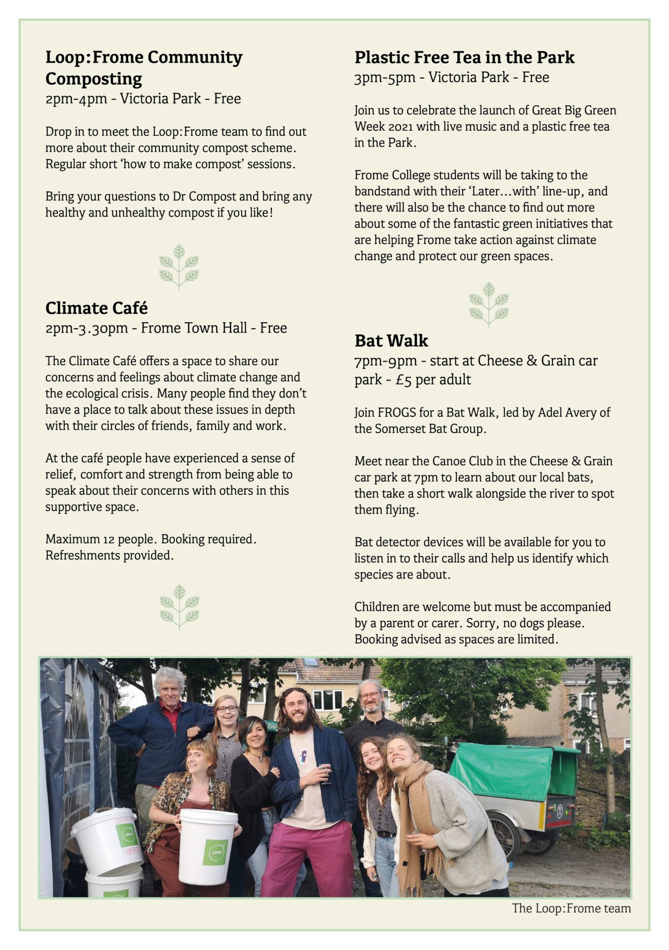Great Big Green Week 2021 programme page 3