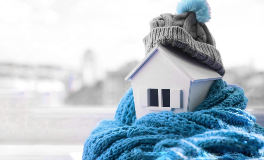 Model house with scarf and hat - Healthy Homes