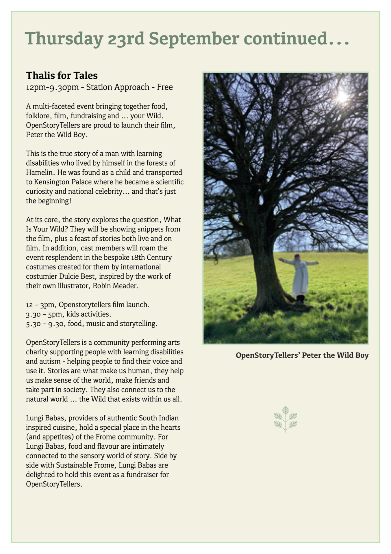 Great Big Green Week 2021 programme page 10