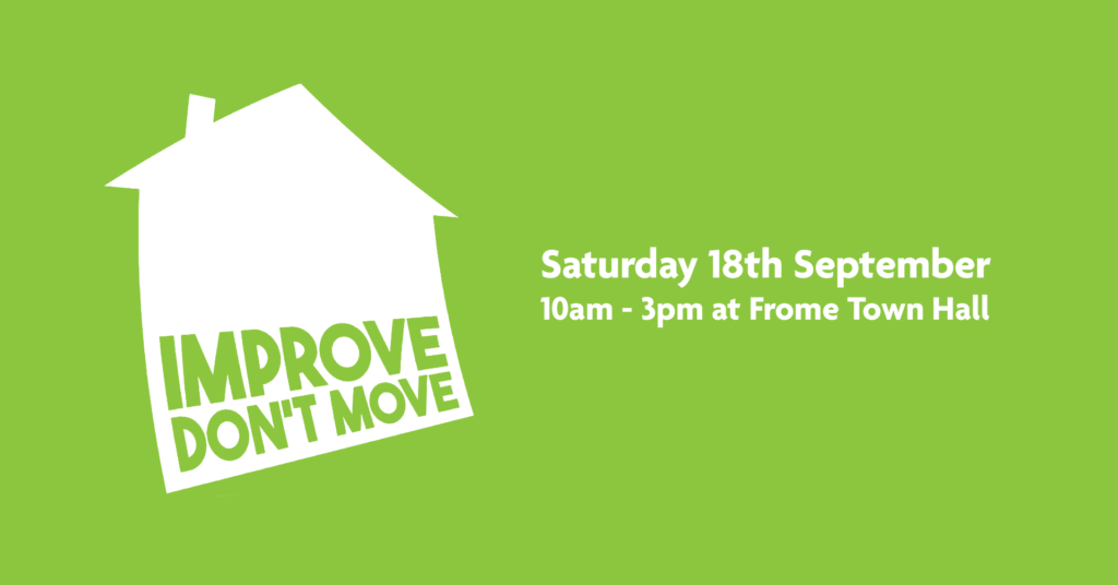 Saturday 18th September, 10am to 3pm at Frome Town Hall