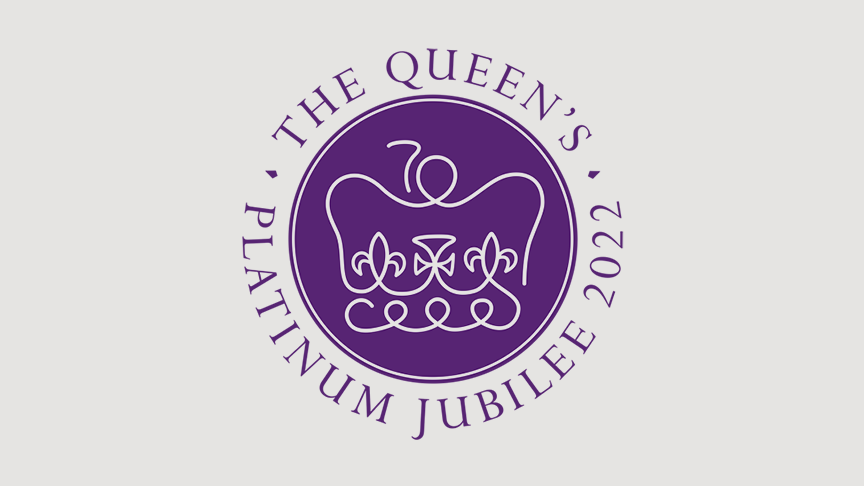 Queen's Platinum Jubilee logo