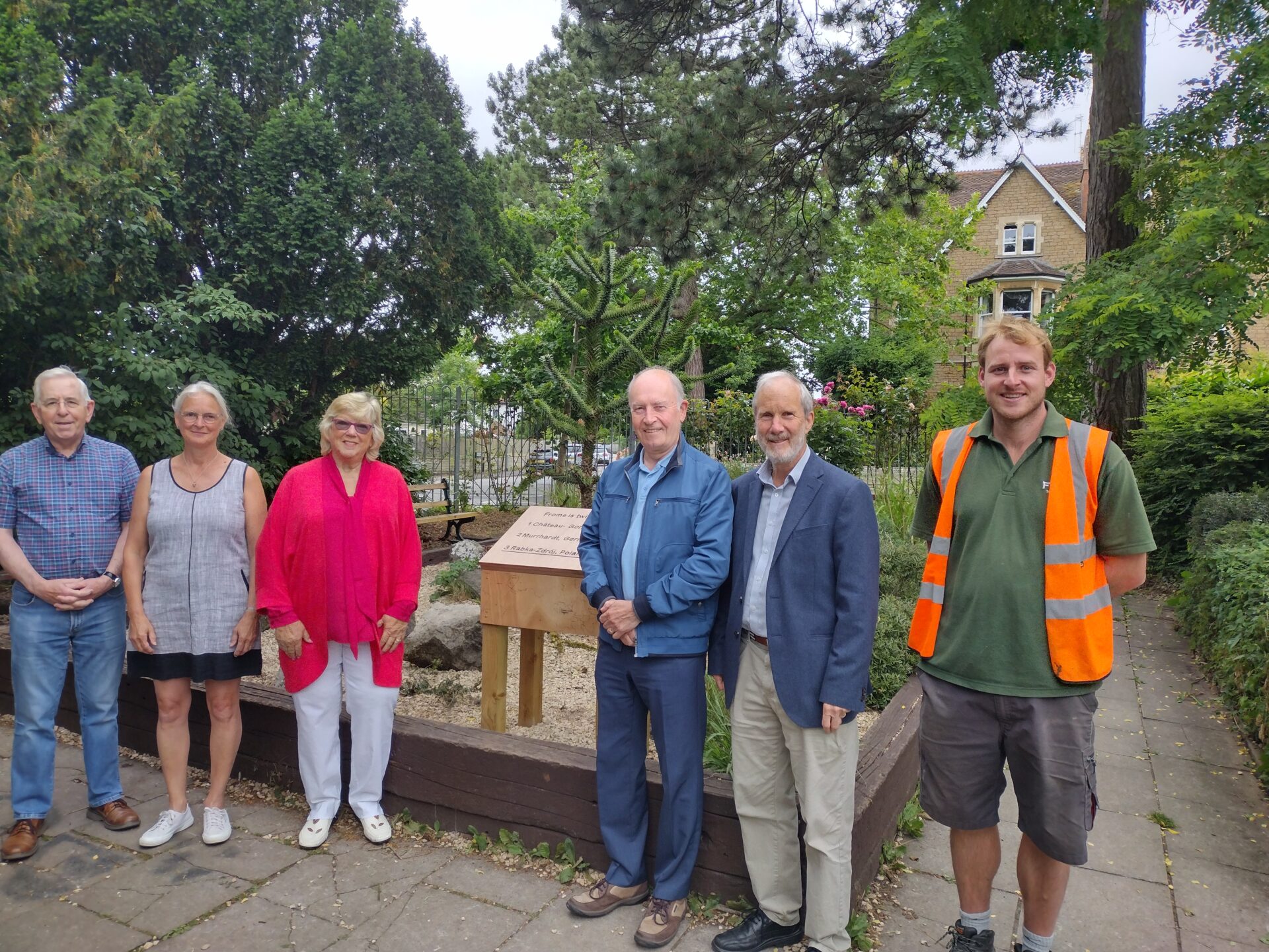 Frome’s blooming twin gardens Frome Town Council