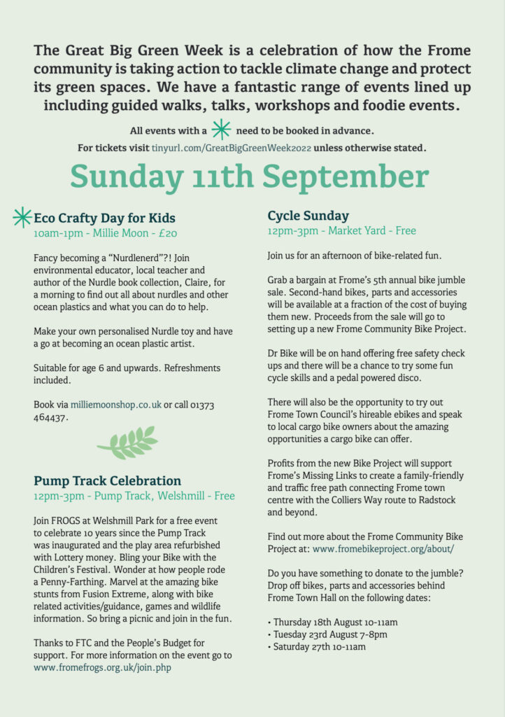 Great Big Green Week 2022 Programme page 2