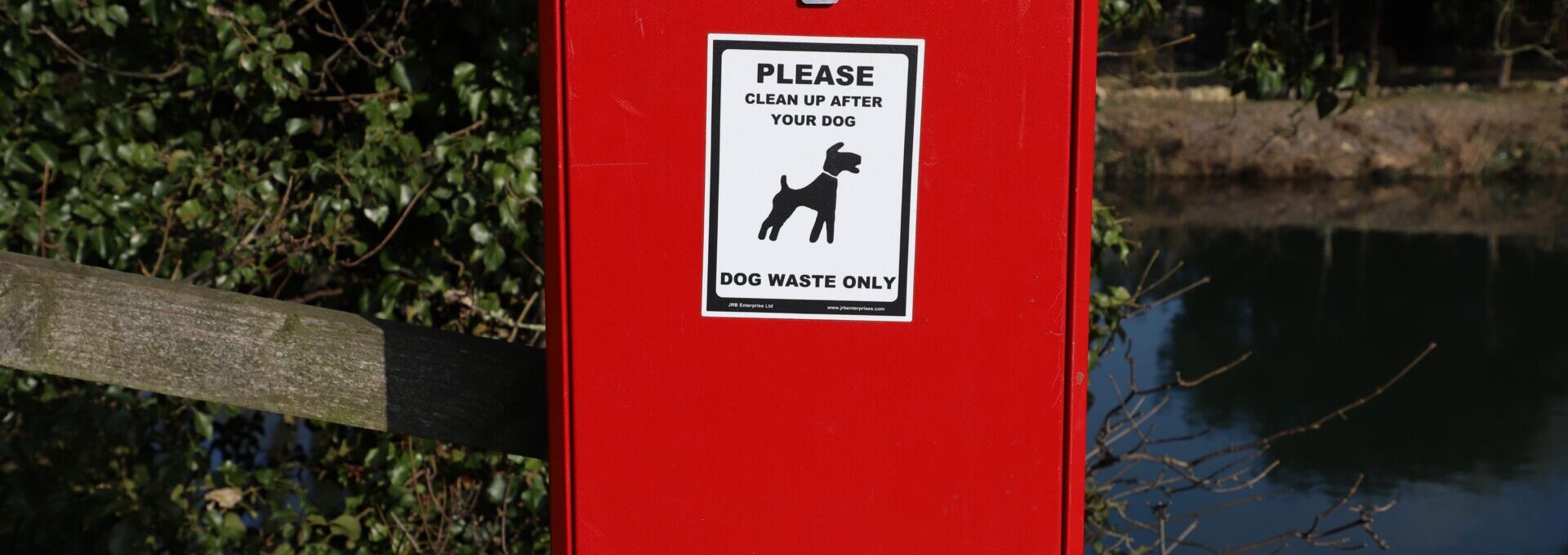 dog waste bin