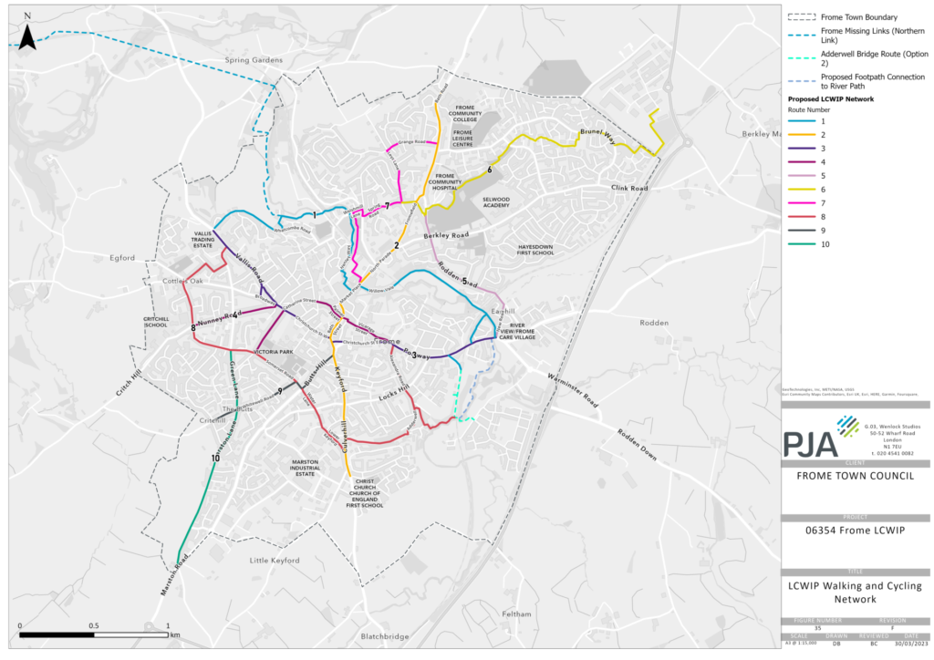 FROME LCWIP Routes