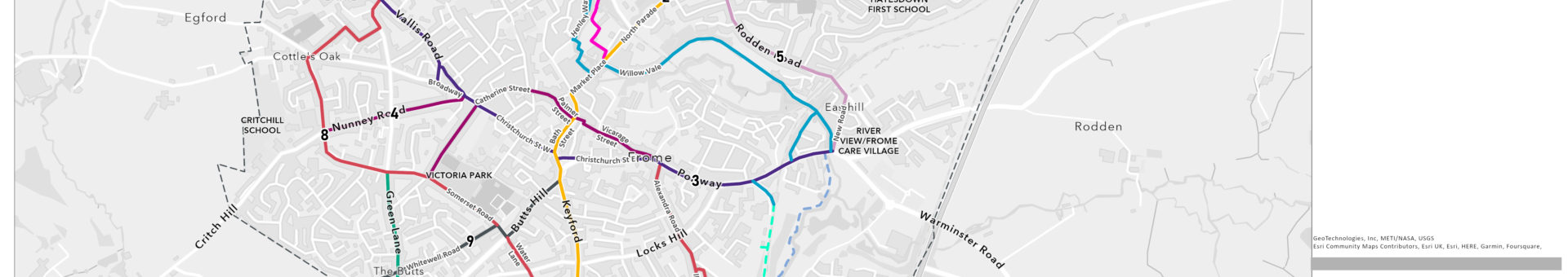 FROME LCWIP Routes